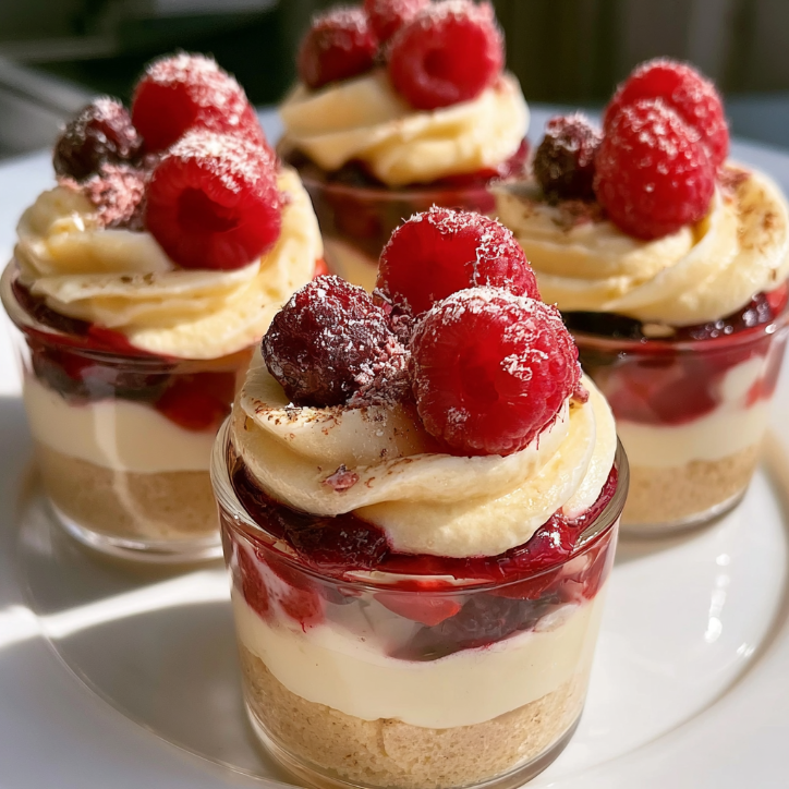 Best Ever Mini Dessert Cups 4 mini dessert cups