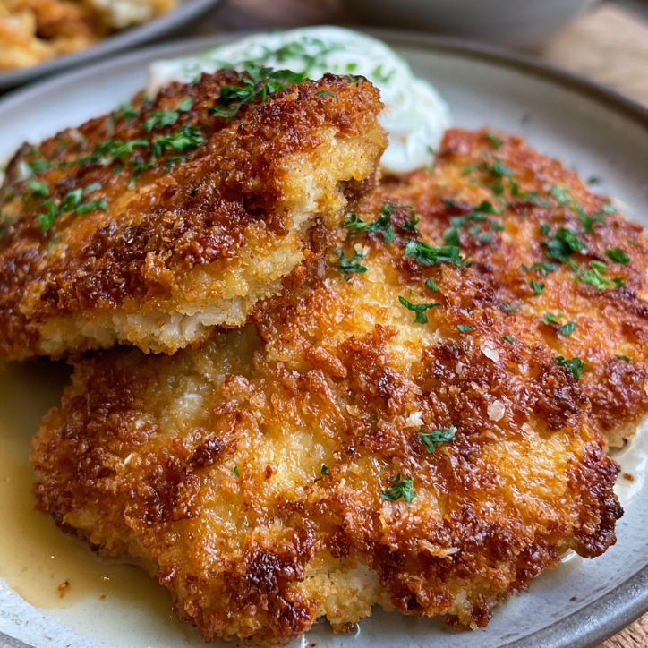 Crispy Parmesan Crusted Chicken for Dinner Tonight 3 crispy parmesan crusted chicken