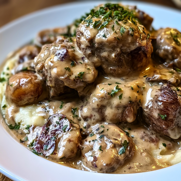 creamy slow cooker beef