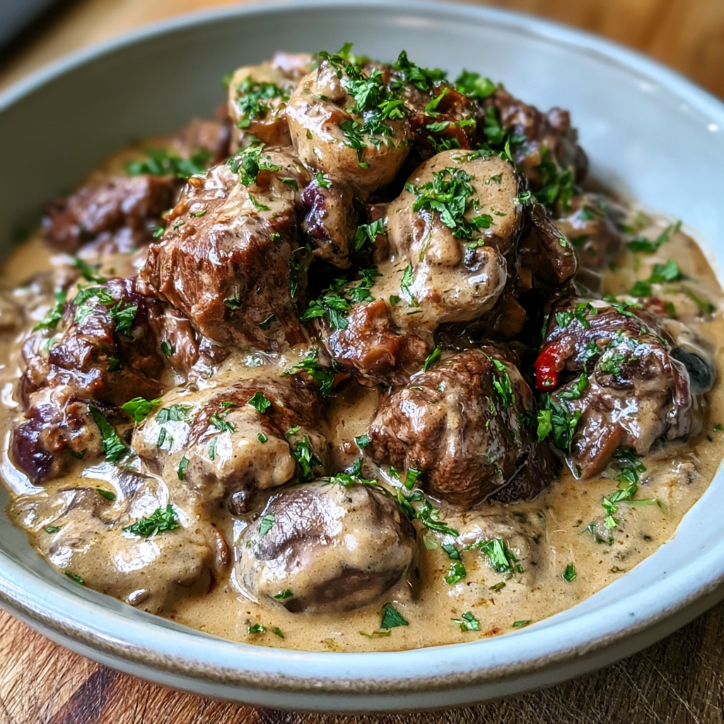 Creamy Slow Cooker Beef Your Family Will Love