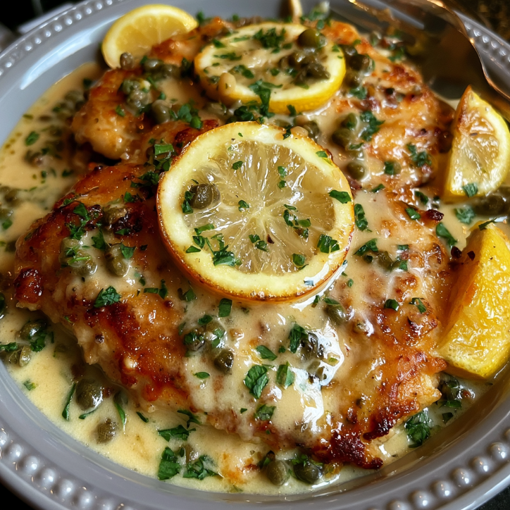 Creamy Lemon Chicken Piccata for the Whole Family 2 creamy lemon chicken piccata