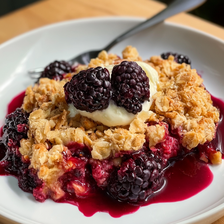 Sweet Blackberry Dessert Crumble: A Family Favorite 3 sweet blackberry dessert crumble