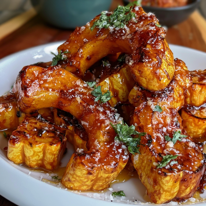 How to Make the Best Delicata Squash Hot Honey 3 delicata squash hot honey