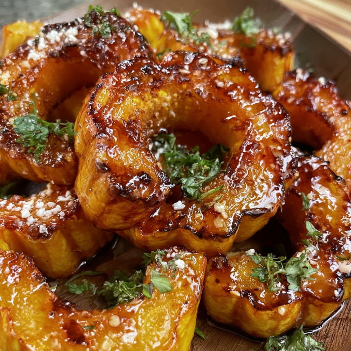 How to Make the Best Delicata Squash Hot Honey 1 How to Make the Best Delicata Squash Hot Honey