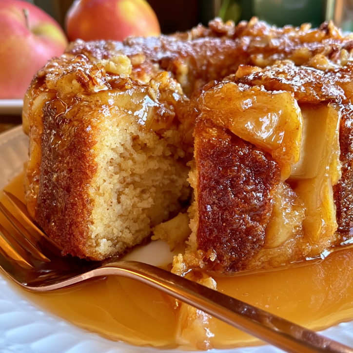 Garlic Butter Moist Old-Fashioned Apple Dapple 3 moist old-fashioned apple dapple