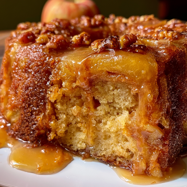 Garlic Butter Moist Old-Fashioned Apple Dapple 4 moist old-fashioned apple dapple