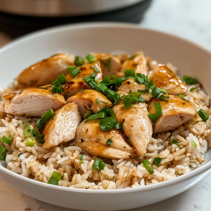 instant pot chicken rice