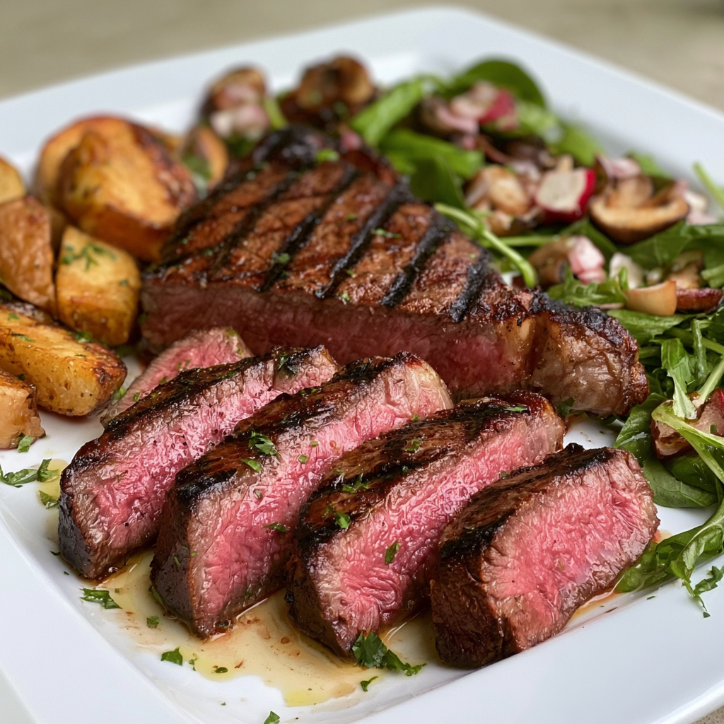 labor day grilled steak