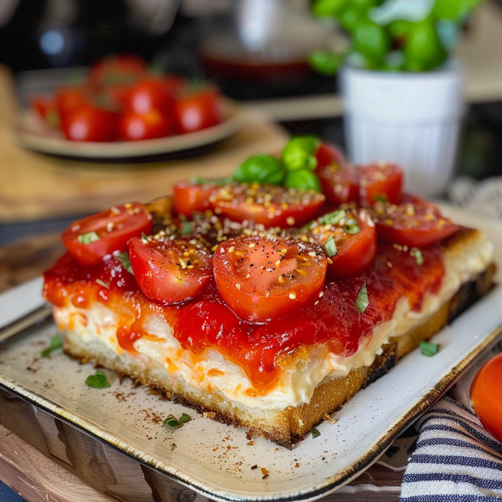 Budyniowiec z truskawkami bez pieczenia – lekki deser