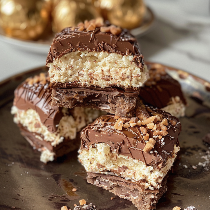 Ciasto Ferrero Rocher bez pieczenia – przepis krok po kroku