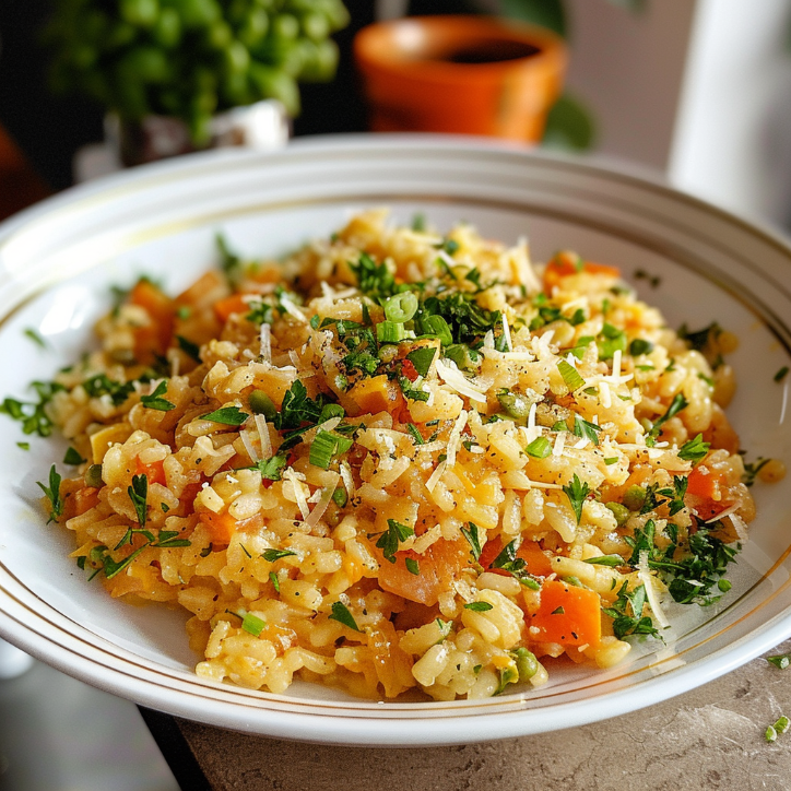 Kremowe risotto z kurczakiem – szybki przepis na obiad