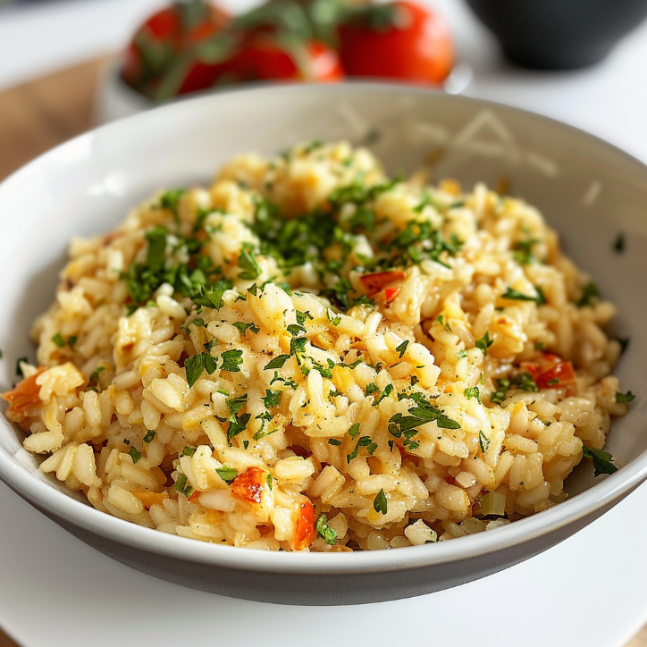 risotto z kurczakiem