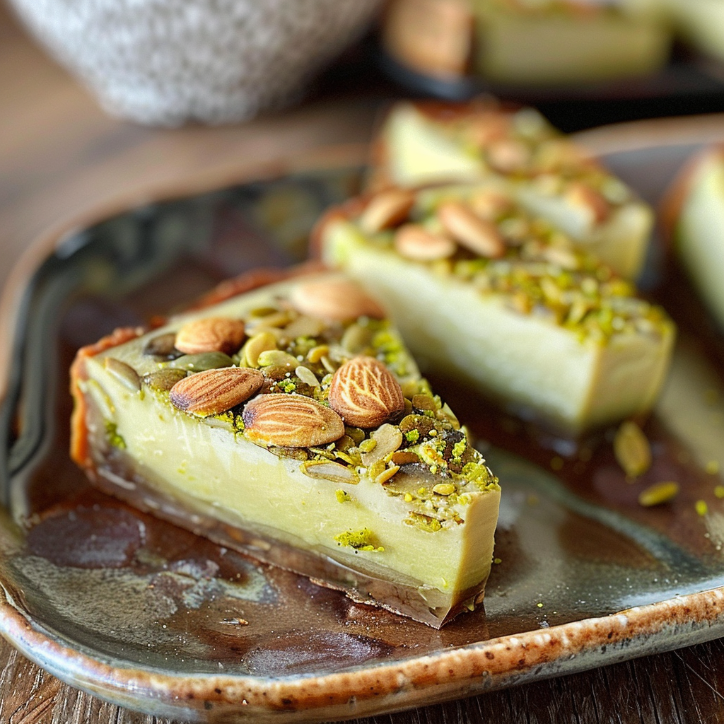 sernik pistacjowy