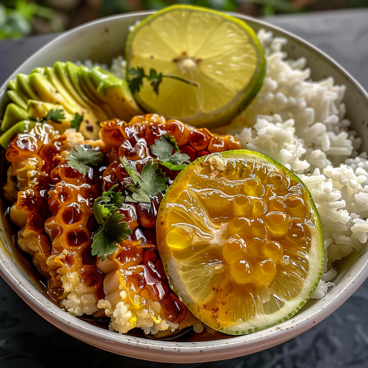 honig limetten hnchen mit
