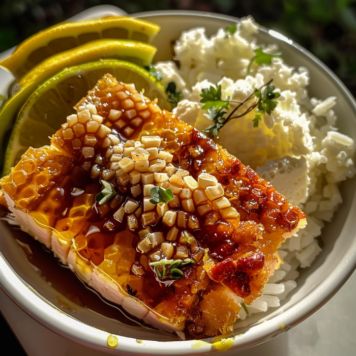 honig limetten hnchen mit