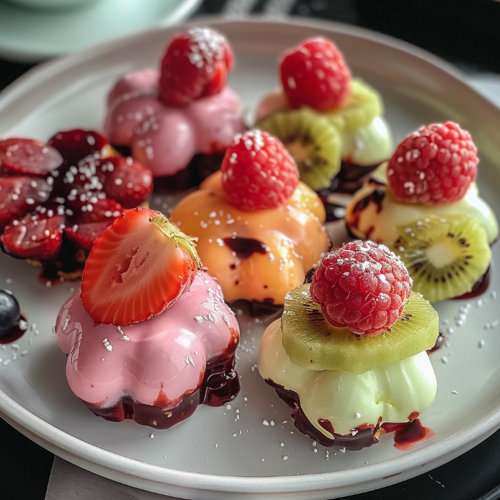 fruchtige joghurt bites zwischendurch