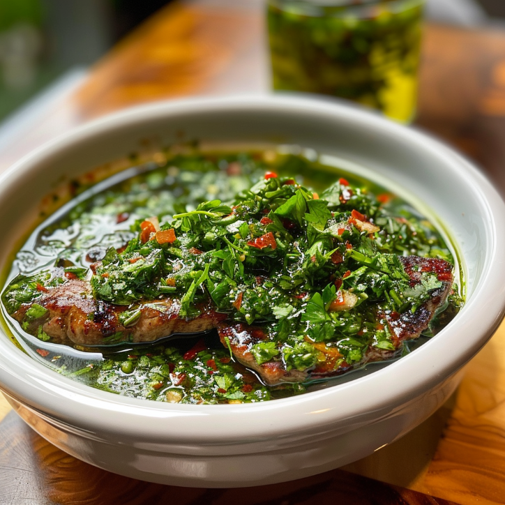 frisches chimichurri der perfekte: Frisches Chimichurri: