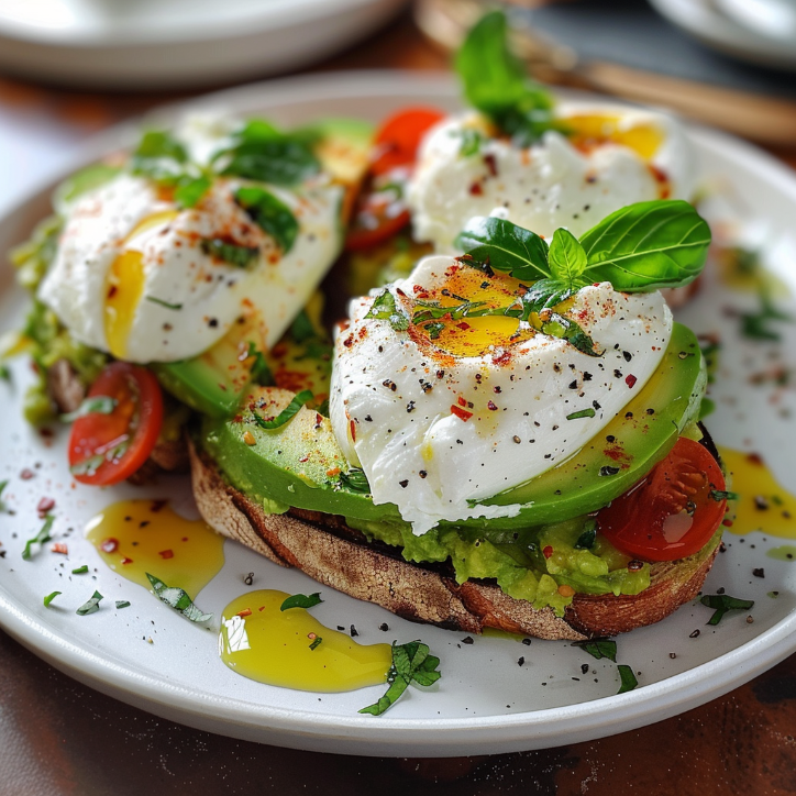 hst cksfreude avocado burrata: Frühstücksfreude: