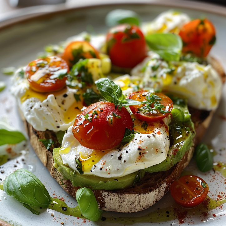 hst cksfreude avocado burrata