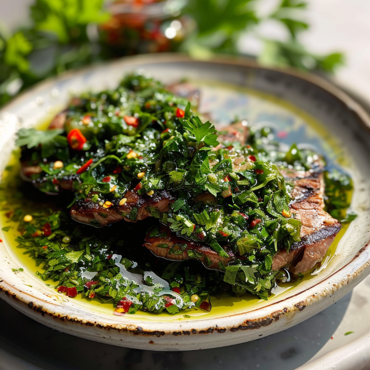 frisches chimichurri grillgenuss
