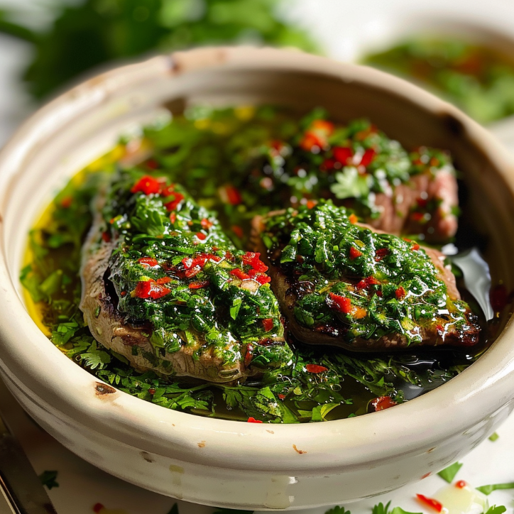 frisches chimichurri grillgenuss