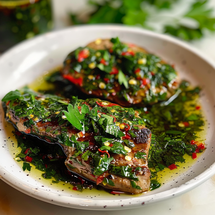 frisches chimichurri grillgenuss