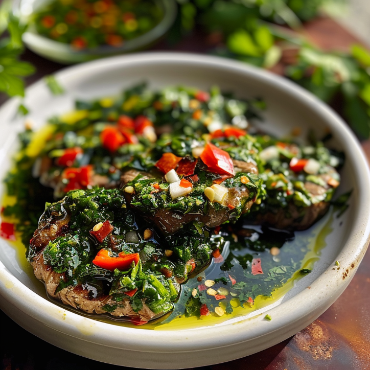 frisches chimichurri grillgenuss: Frisches Chimichurri: