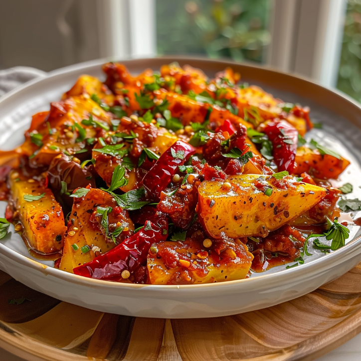 honig chili kartoffeln knuspriger