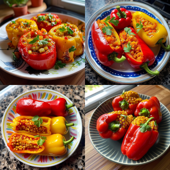 rzige spitzpaprika mit bunten