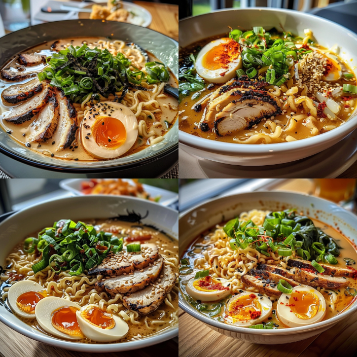 cremiger knoblauch hnchen ramen
