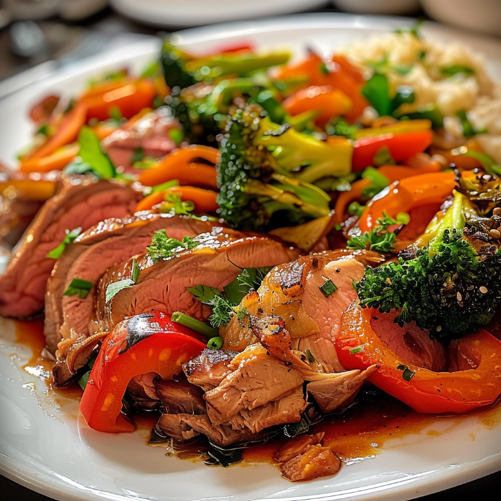 schnelles und rziges rindfleisch: Schnelles und würziges
