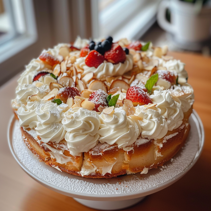 zahlenkuchen mit sahnecreme und