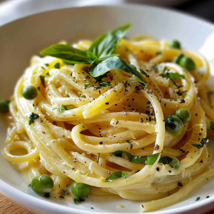 spargel pasta mit zitronenrahmsauce: Spargel-Pasta