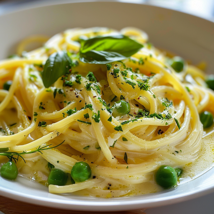 spargel pasta mit zitronenrahmsauce