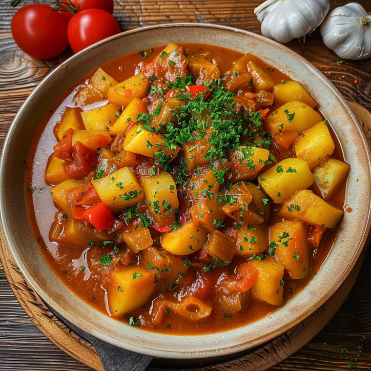 Kartoffelgulasch vegetarisch