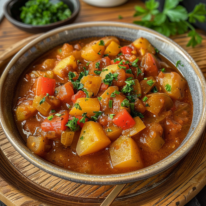 Kartoffelgulasch vegetarisch