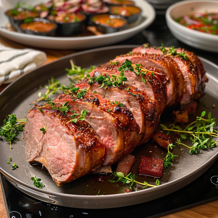 Schweinefilet im Speckmantel