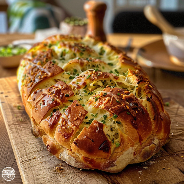 Gefülltes Partybrot