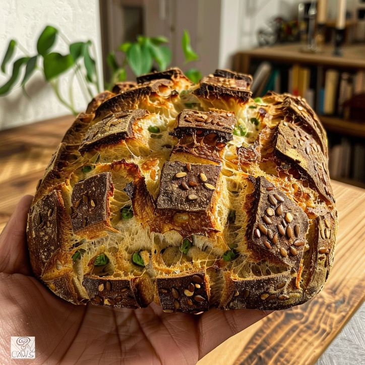 Gefülltes Partybrot