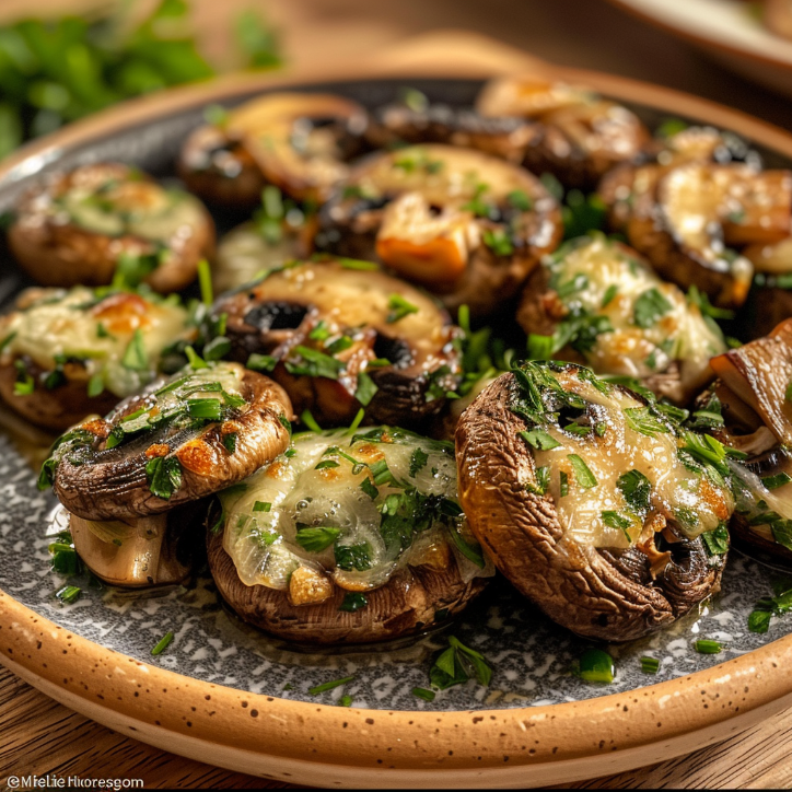 Gefüllte Champignons Airfryer