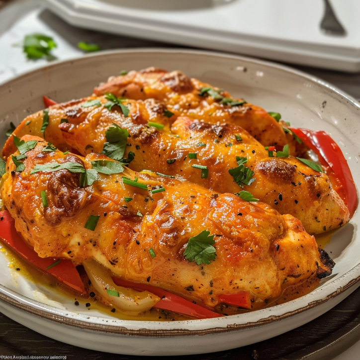 Paprika Sahne Hähnchen