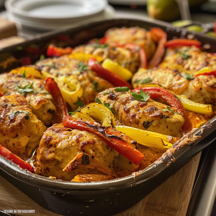 Paprika Sahne Hähnchen