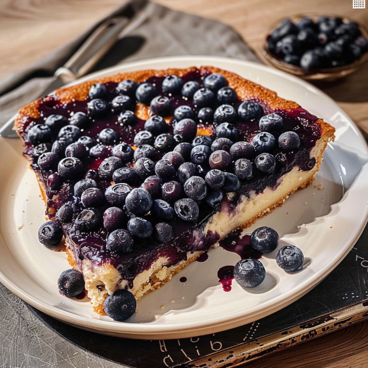 Blaubeerkuchen vom Blech: Einfach & saftig
