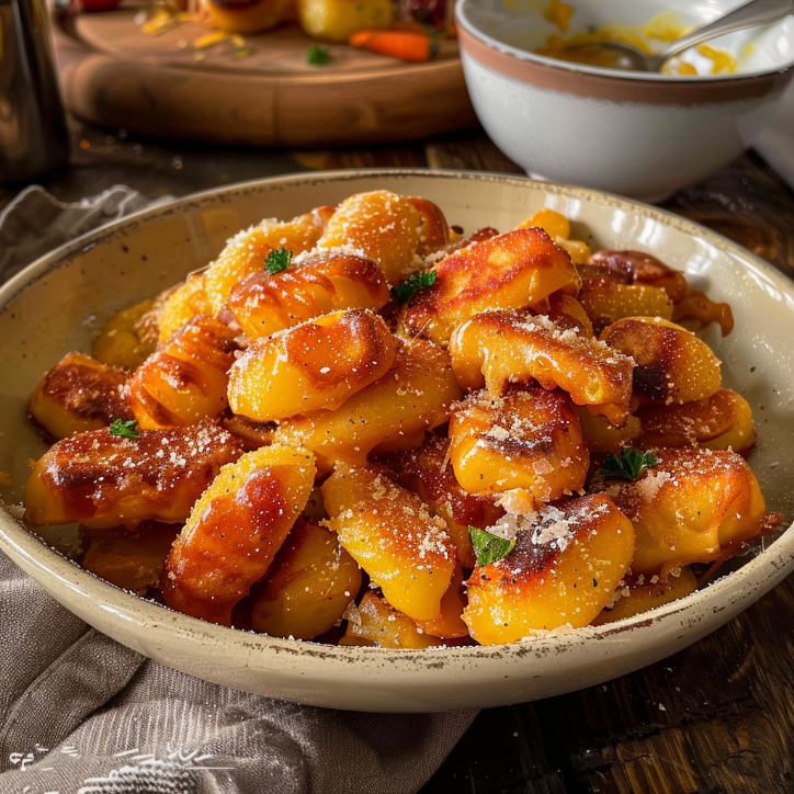 Kürbis Schupfnudel Pfanne