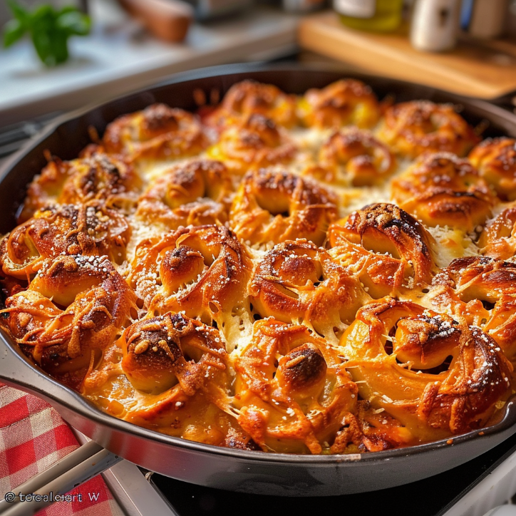 Hackbällchen Nudelauflauf