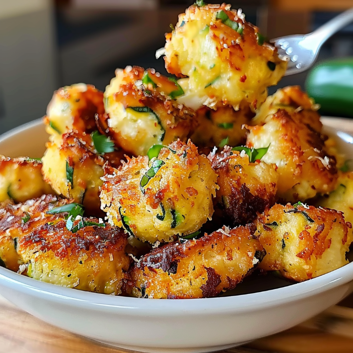 käse-zucchini-tots ein unglaublich ultimatives