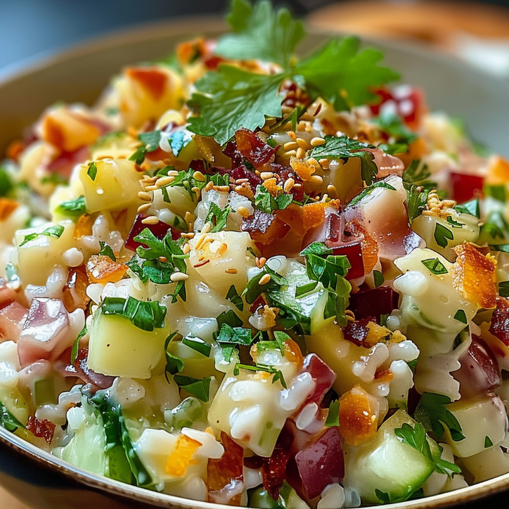 knuspriger reissalat ein unglaublich