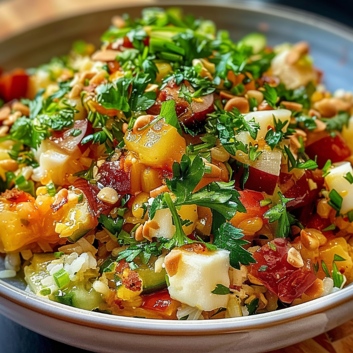 knuspriger reissalat ein unglaublich