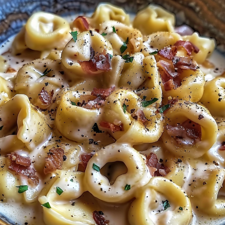 tortellini carbonara ein unglaubliches