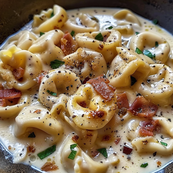 tortellini carbonara ein unglaubliches